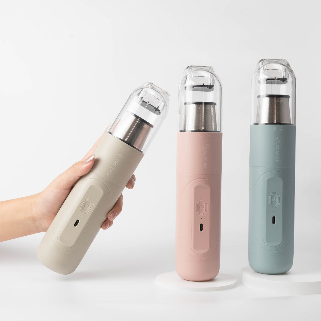 セルキューブ ハンディクリーナー CC-VC01 LB/ライトブルー ハンディクリーナー CC-VC01 おしゃれ コードレス 強力 パワフル